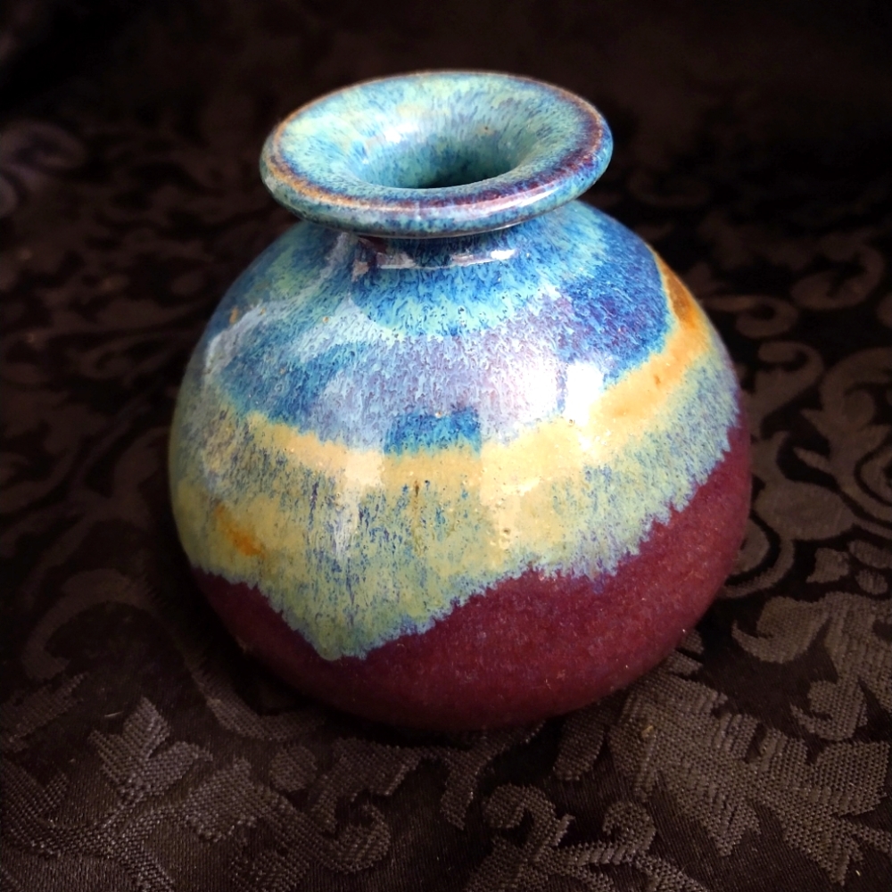 Red Duck Vase